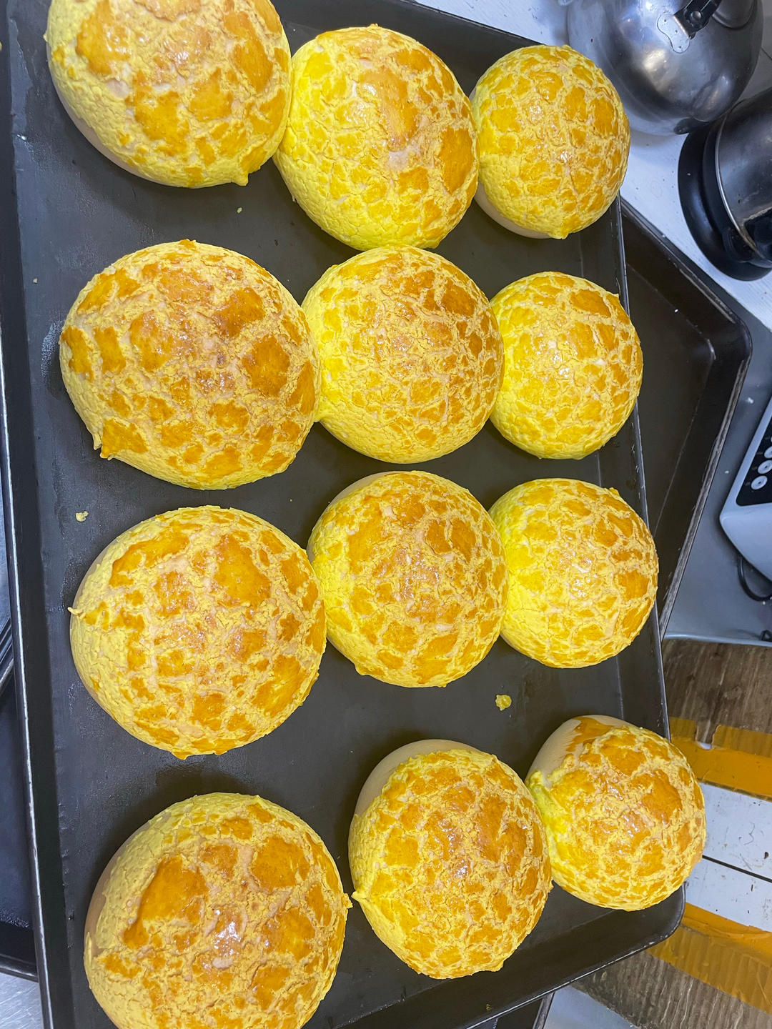 酥皮面包（菠萝皮）