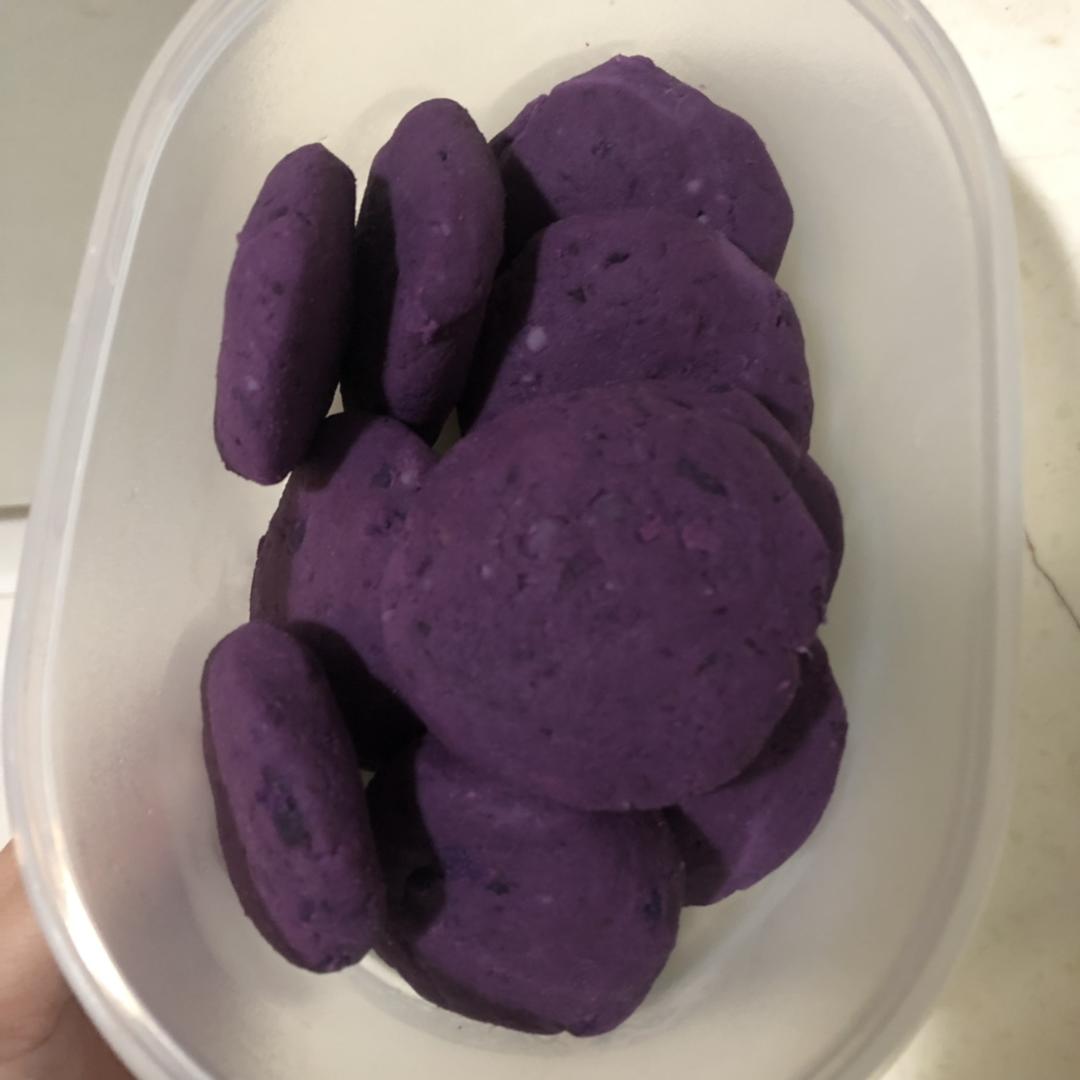全麦紫薯饼（减脂碳水低GI）糯米口感