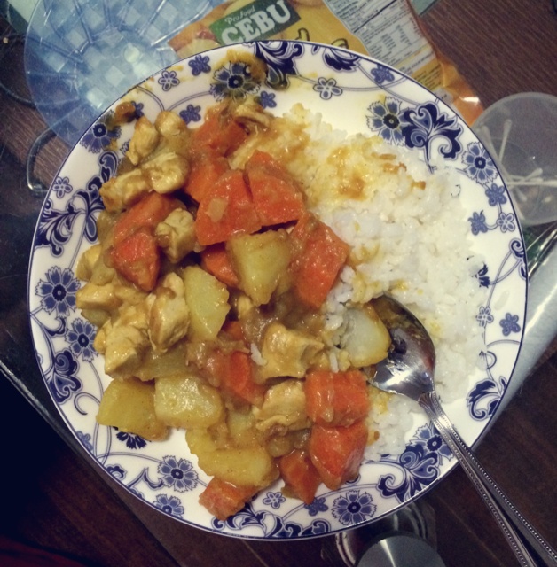 美味咖喱鸡饭