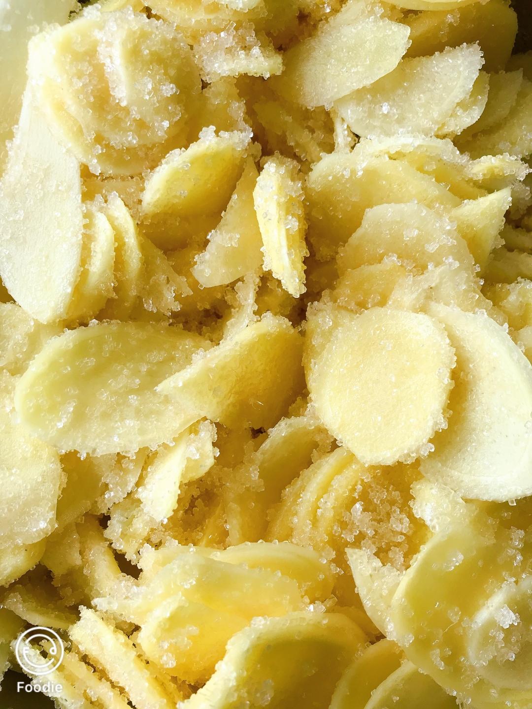 有缘刷到做法与众不同的姜糖片