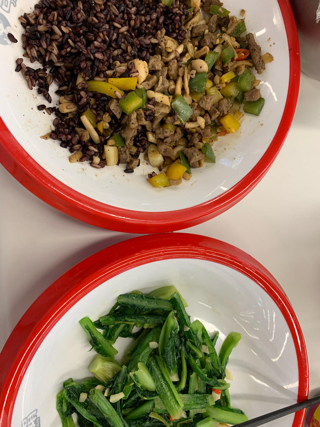 黑椒时蔬牛肉粒