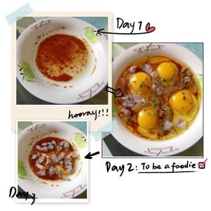 简单快手营养早餐蒸蛋的做法 步骤3
