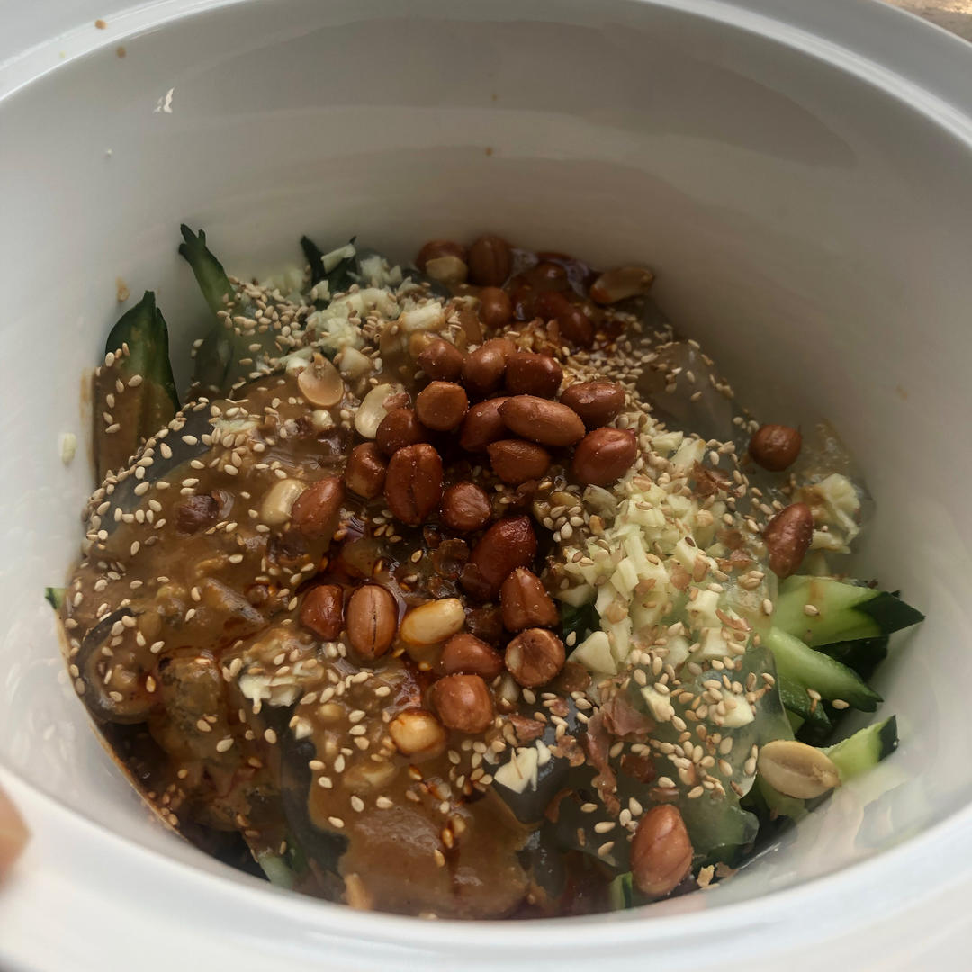 曼食慢语丨2021年夜饭-五彩大拉皮