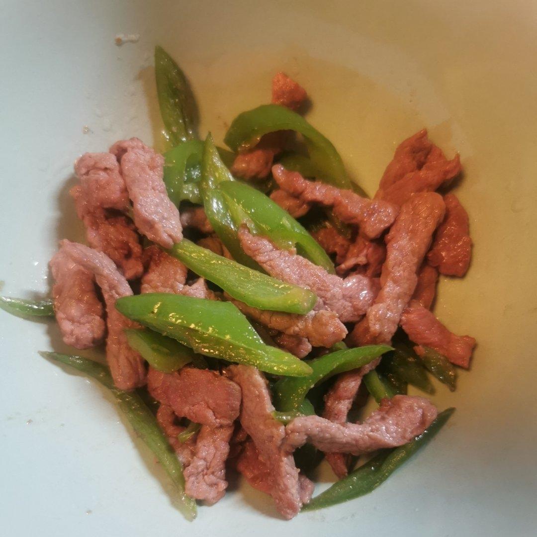 绝对不会炒老的尖椒牛柳