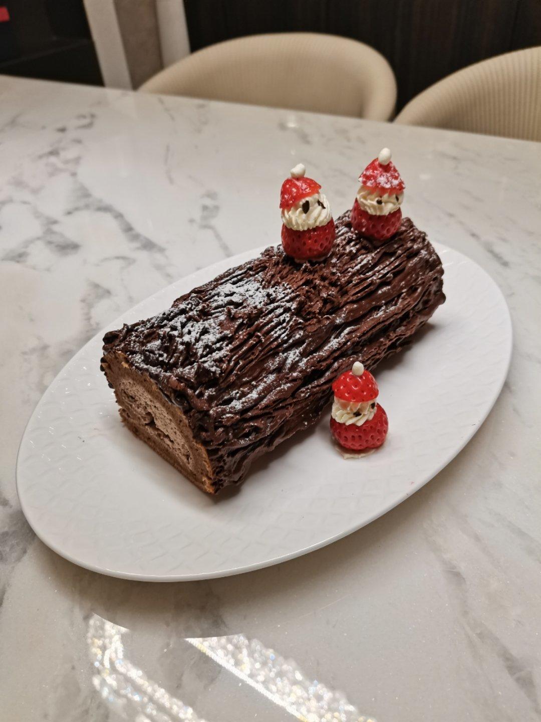 圣诞树桩蛋糕（完全攻略）