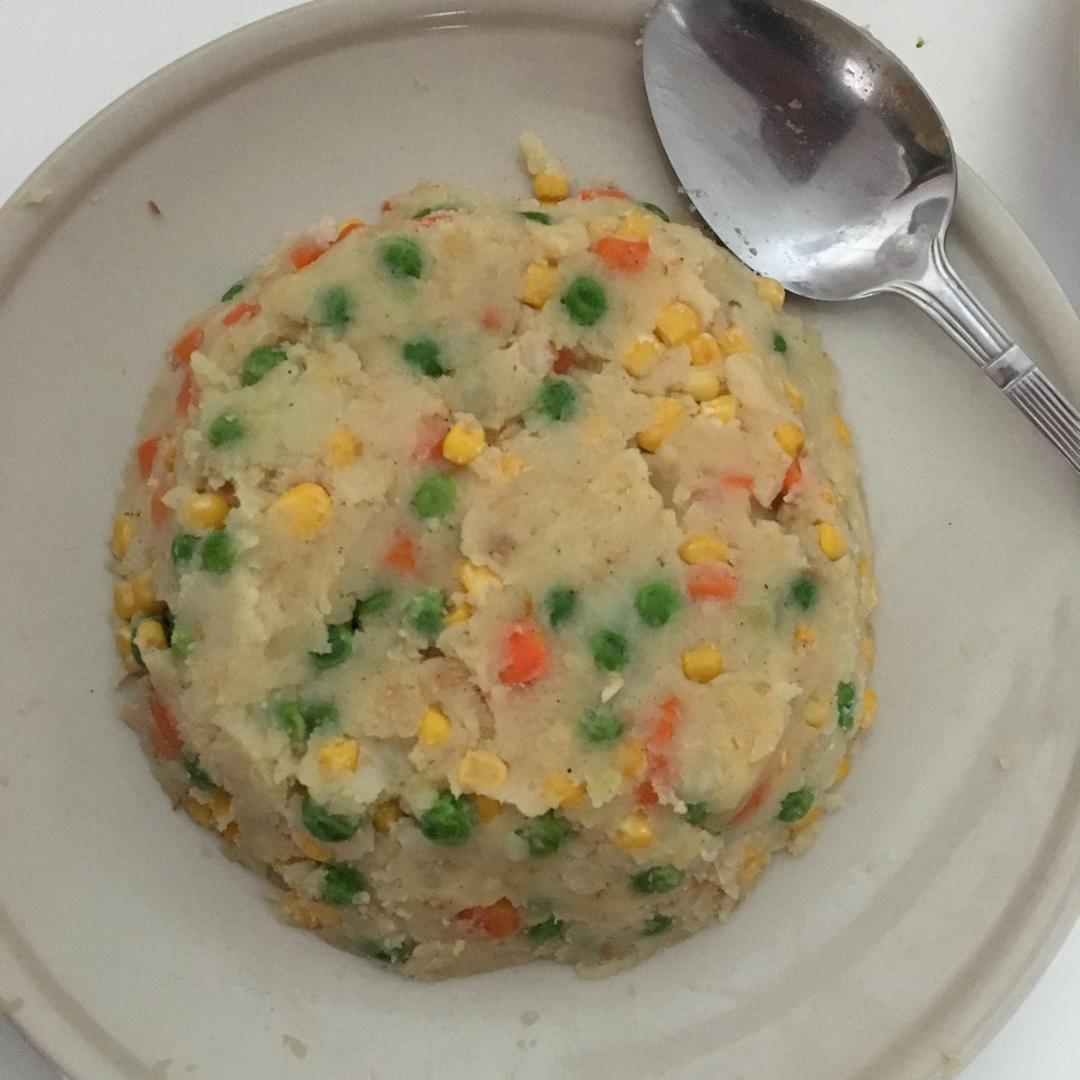 【健身厨男】喷香可口土豆泥
