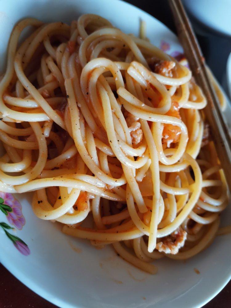 番茄肉酱意大利面