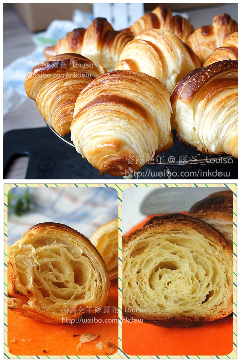 低热量版可颂(croissant)