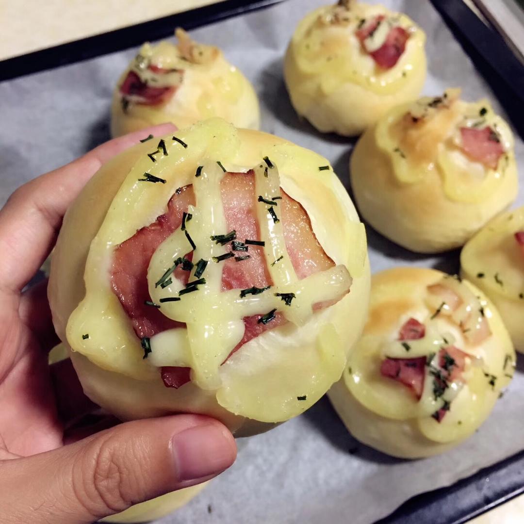 超软葱香芝士包（淡奶油面包体）