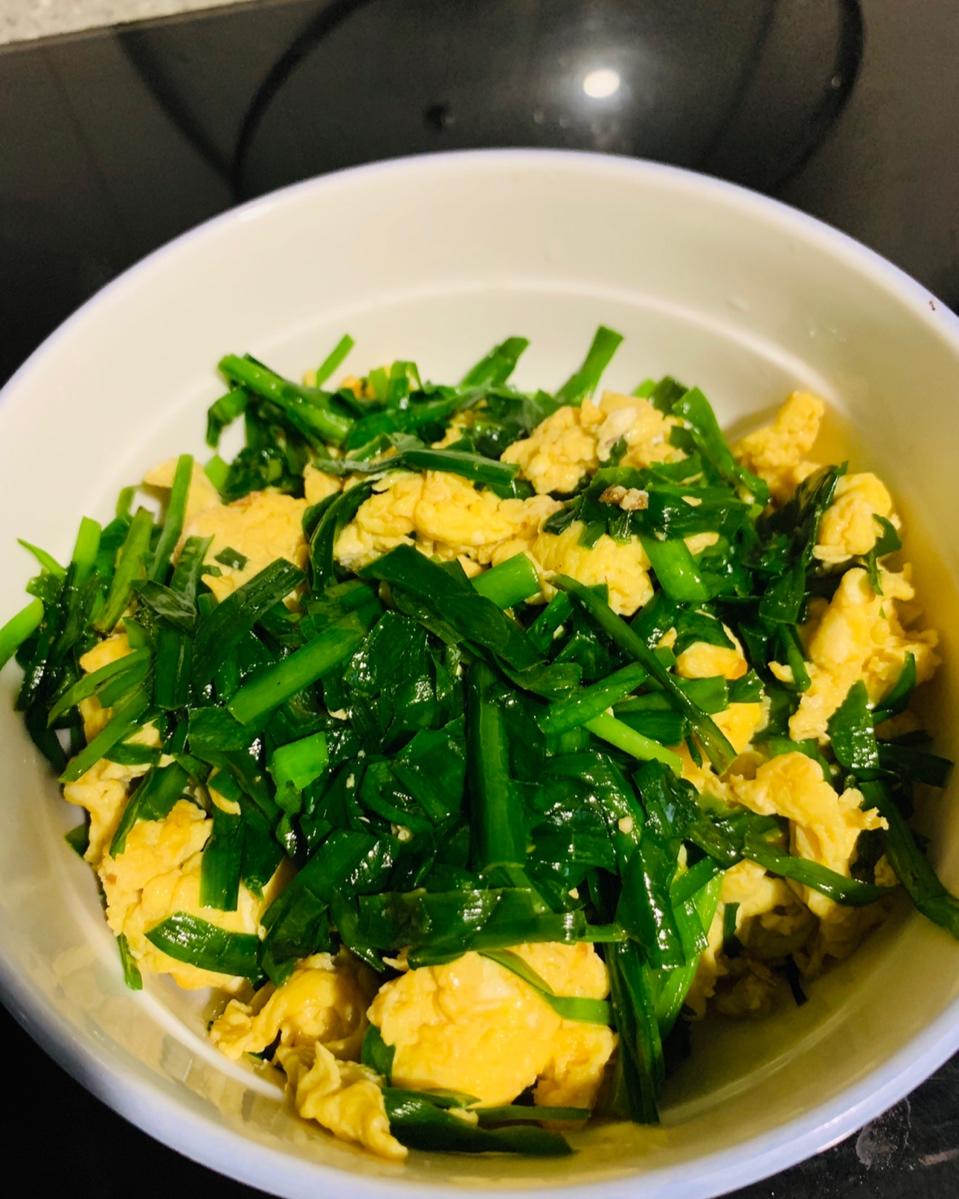 韭菜炒鸡蛋