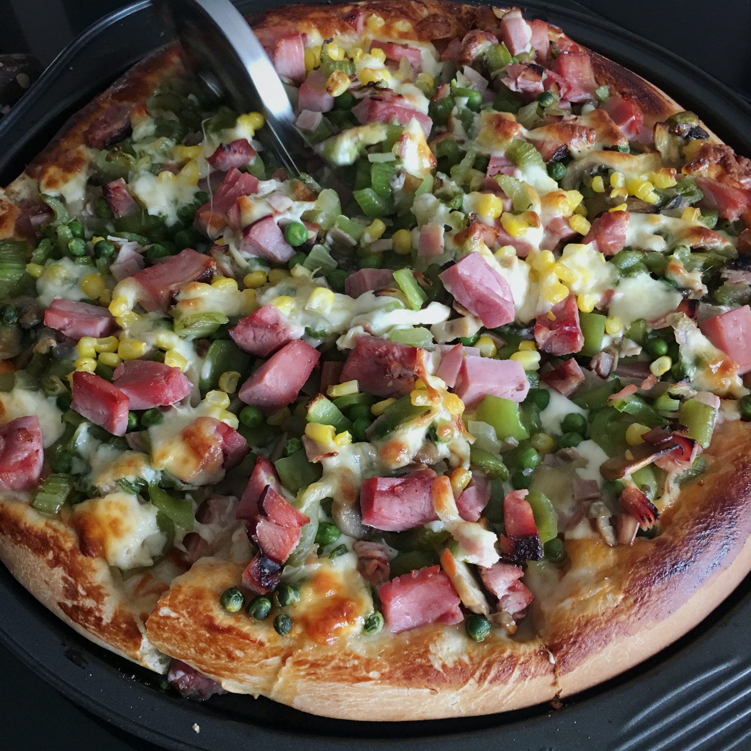 8寸纯手工什锦披萨