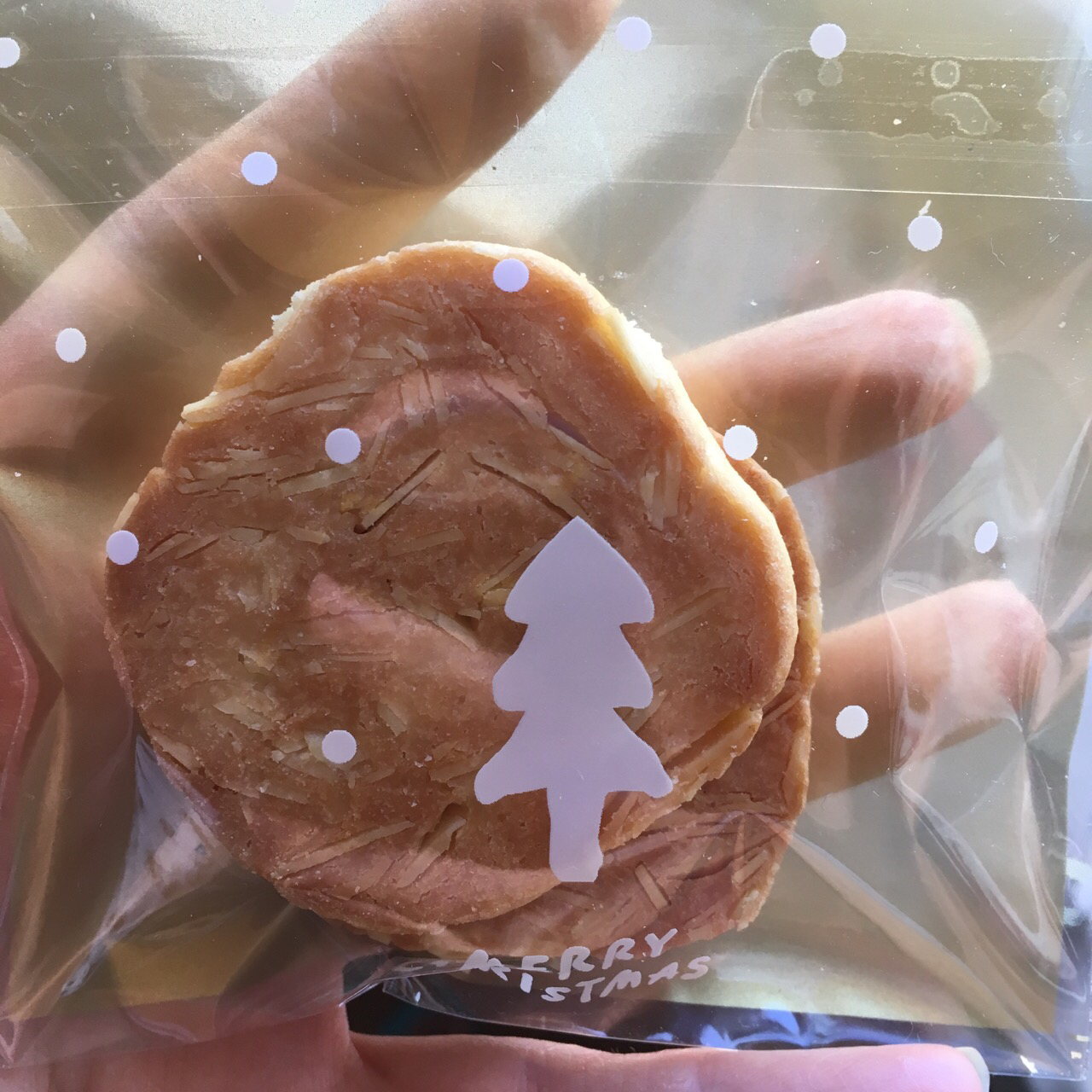 抹茶杏仁饼干