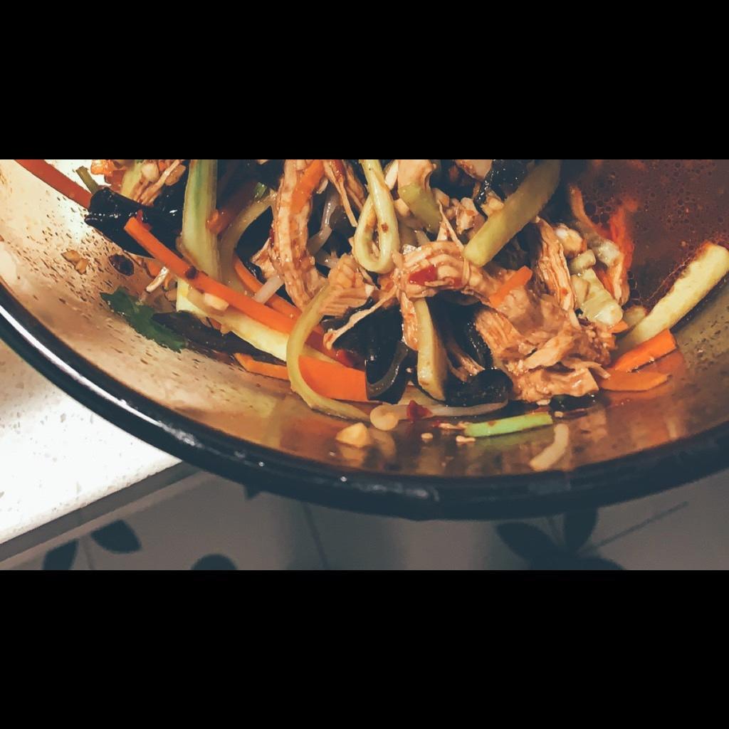 麻辣鸡丝￨吃不胖超级过瘾