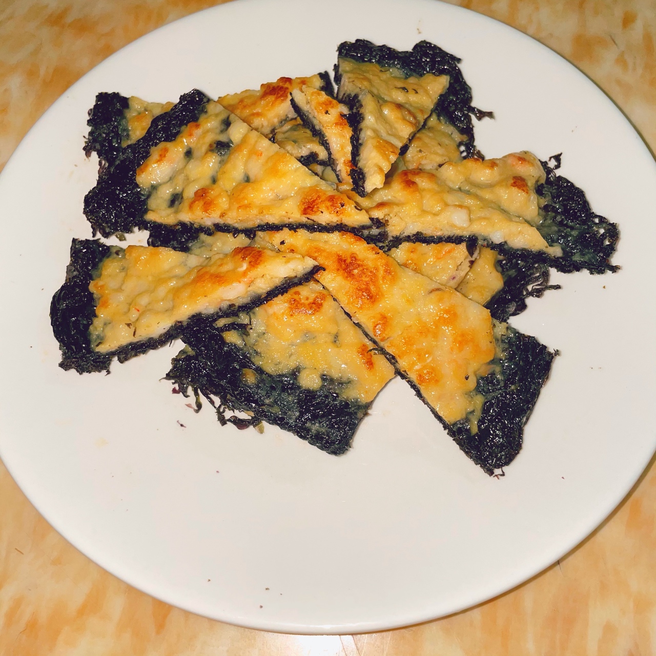 紫菜虾饼的做法