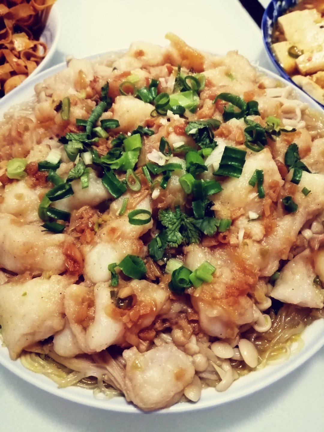 🔥吃不胖❗️蒜蓉粉丝龙利鱼❗️