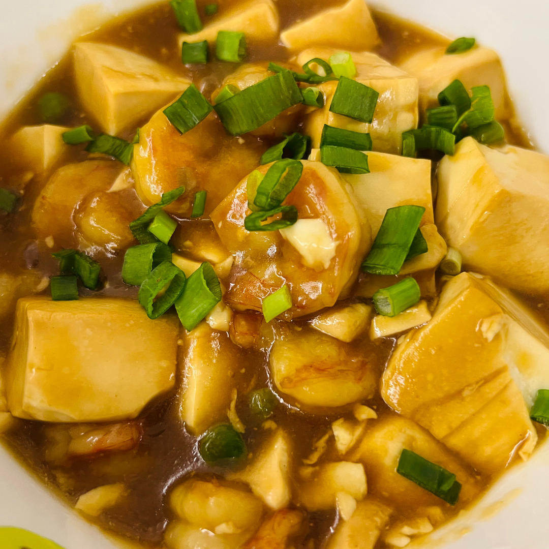 虾仁豆腐🍤
