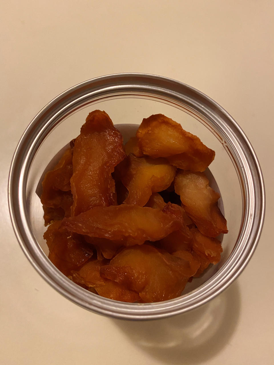 酸酸甜甜好味道――秘制苹果脯