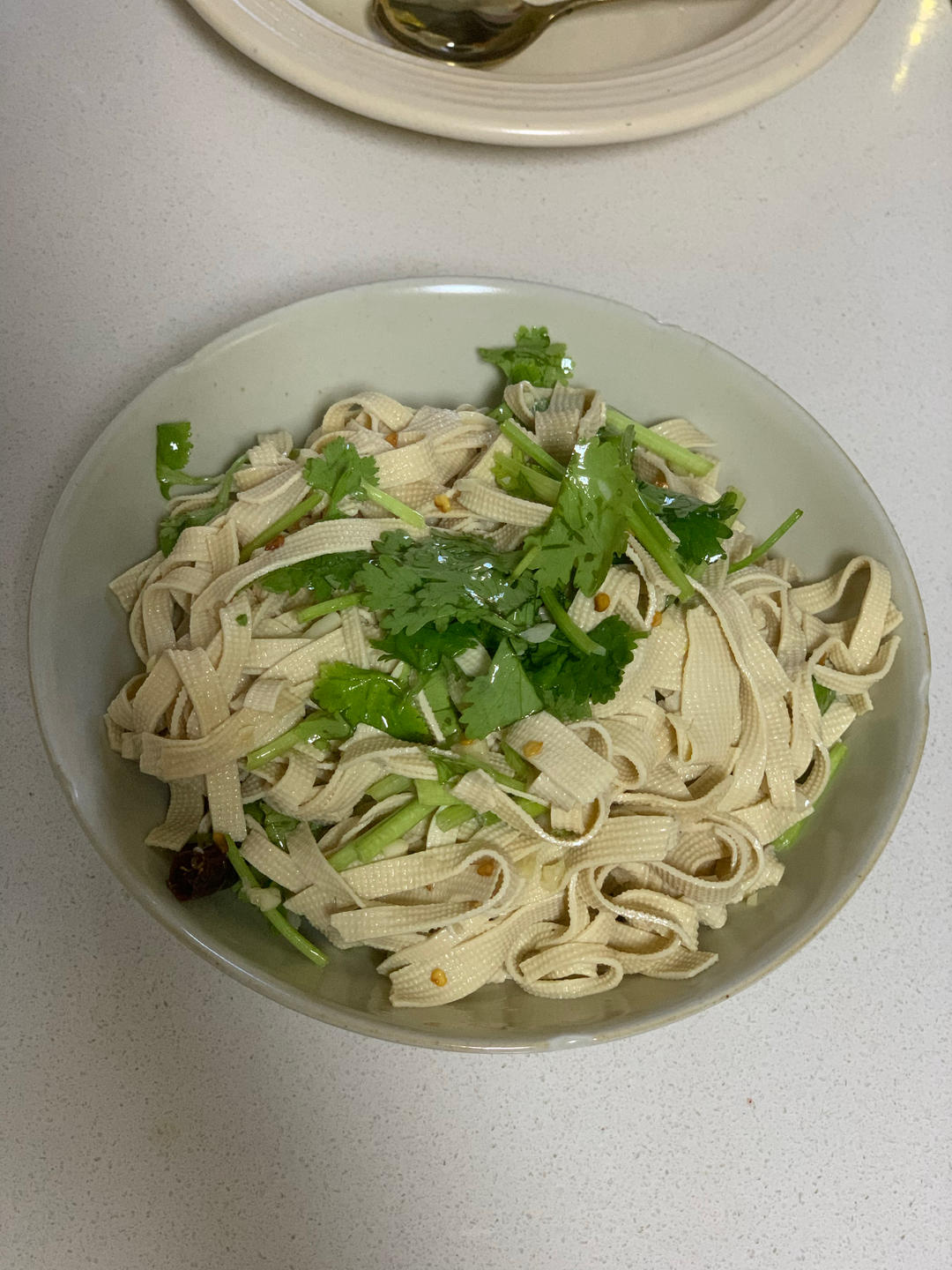 炝拌干豆腐丝