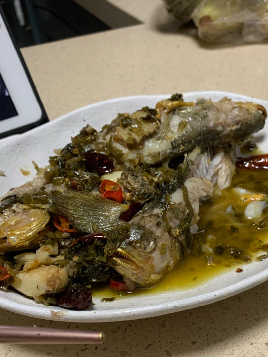 小黄鱼这样烧超级下饭——雪菜小黄鱼