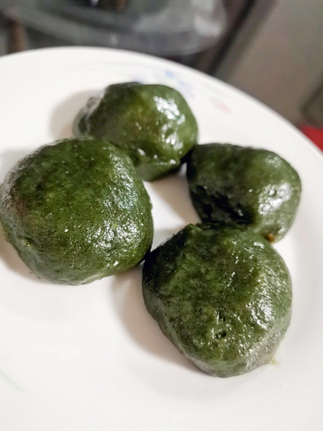 《Tinrry+》咸蛋黄肉松青团+红豆沙青团