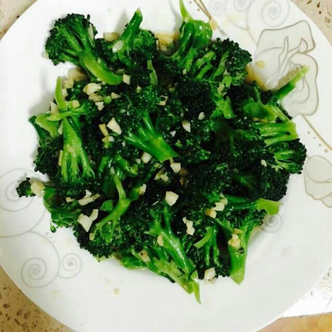 蚝油蒜蓉西兰花