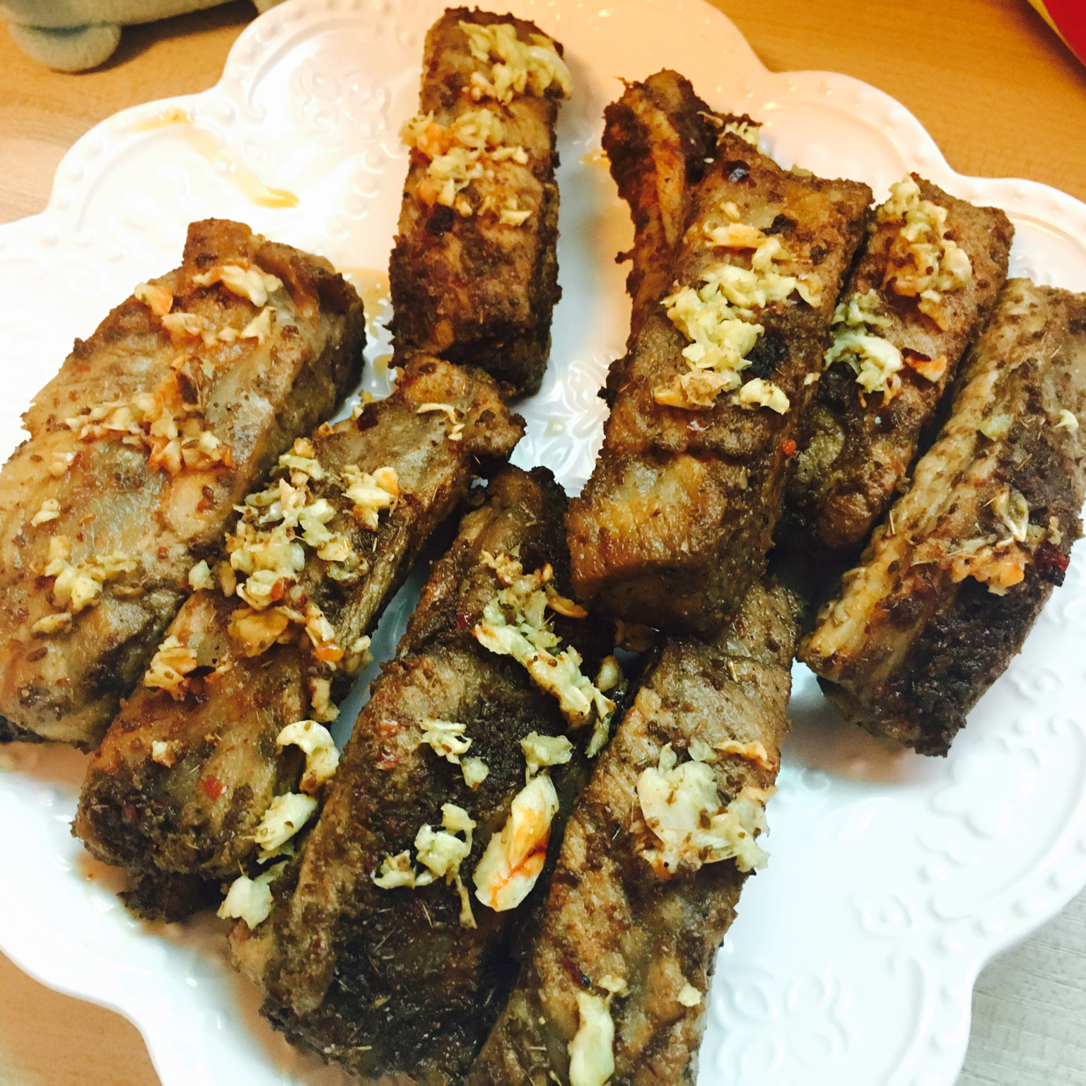 孜然烤肋排