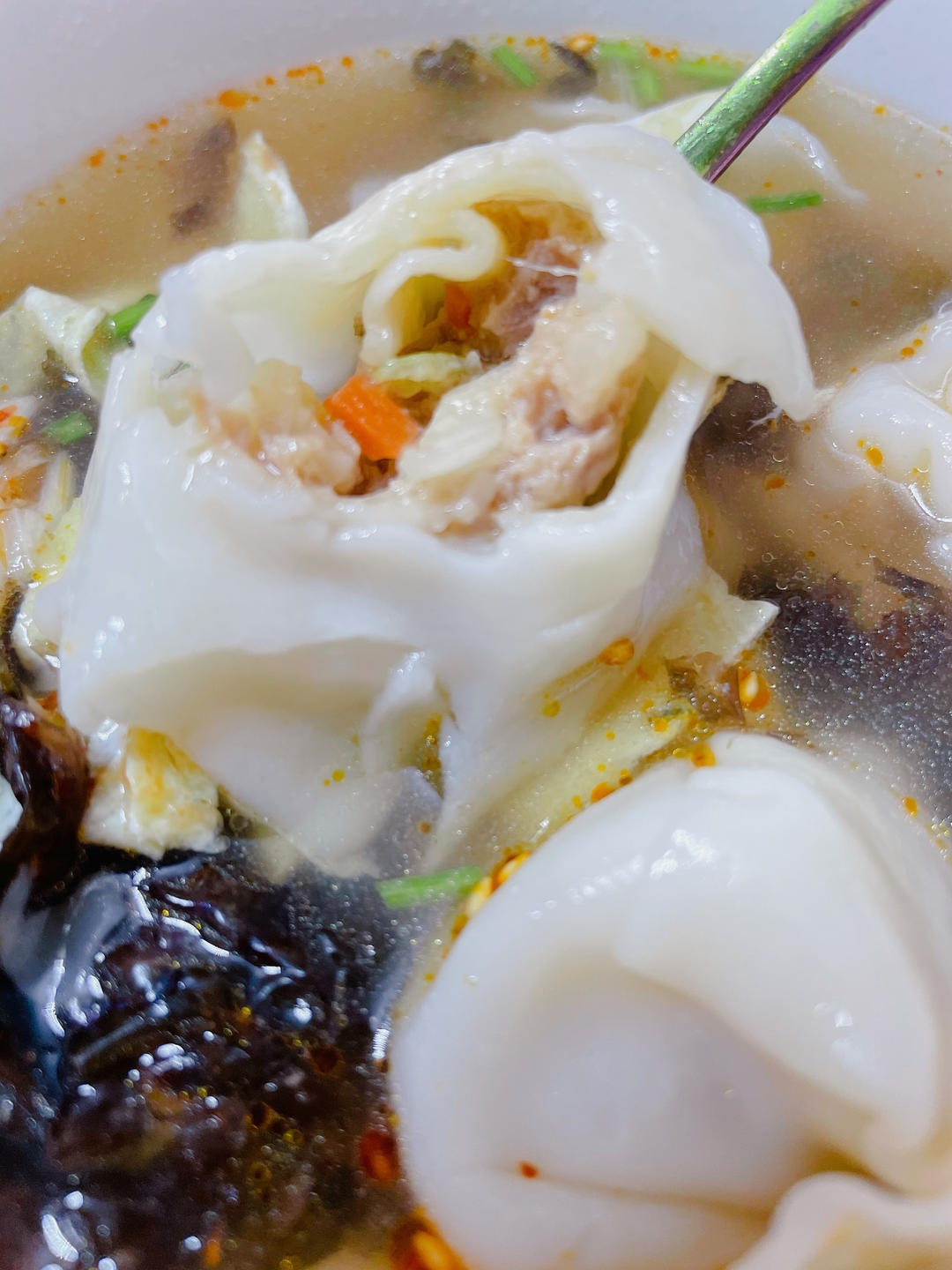 骨汤馄饨