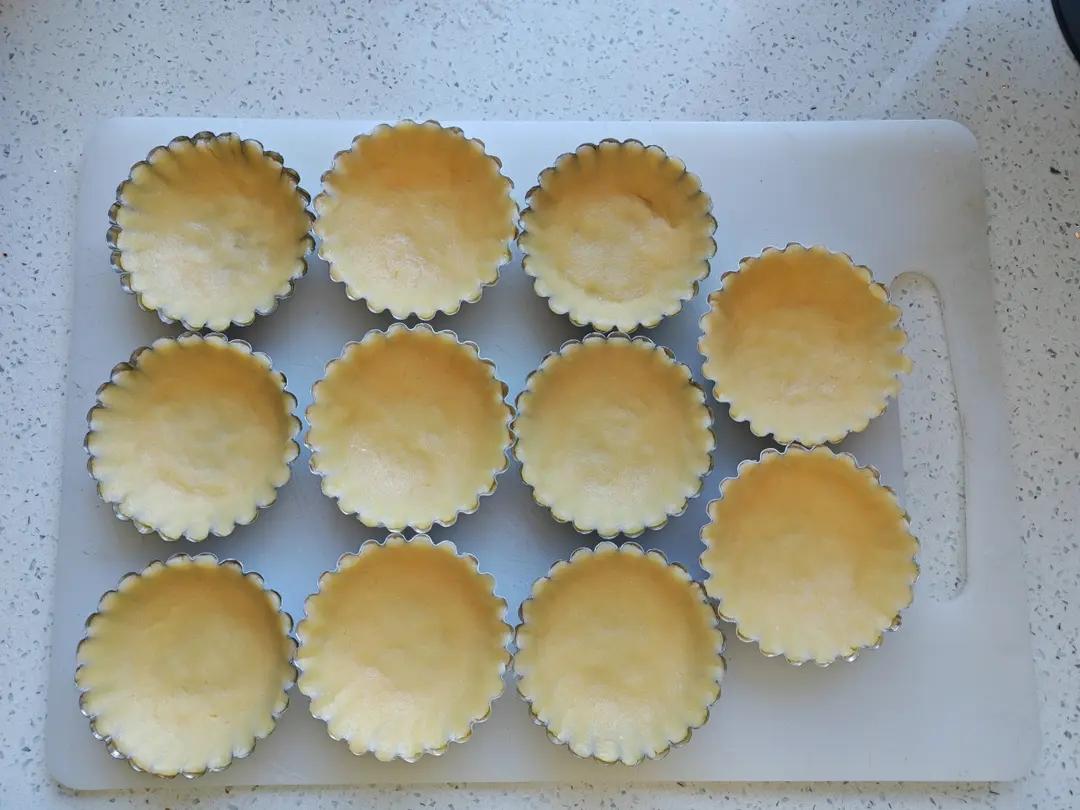 港式蛋挞（含自制挞皮和葡式挞水，嫩滑爽口）