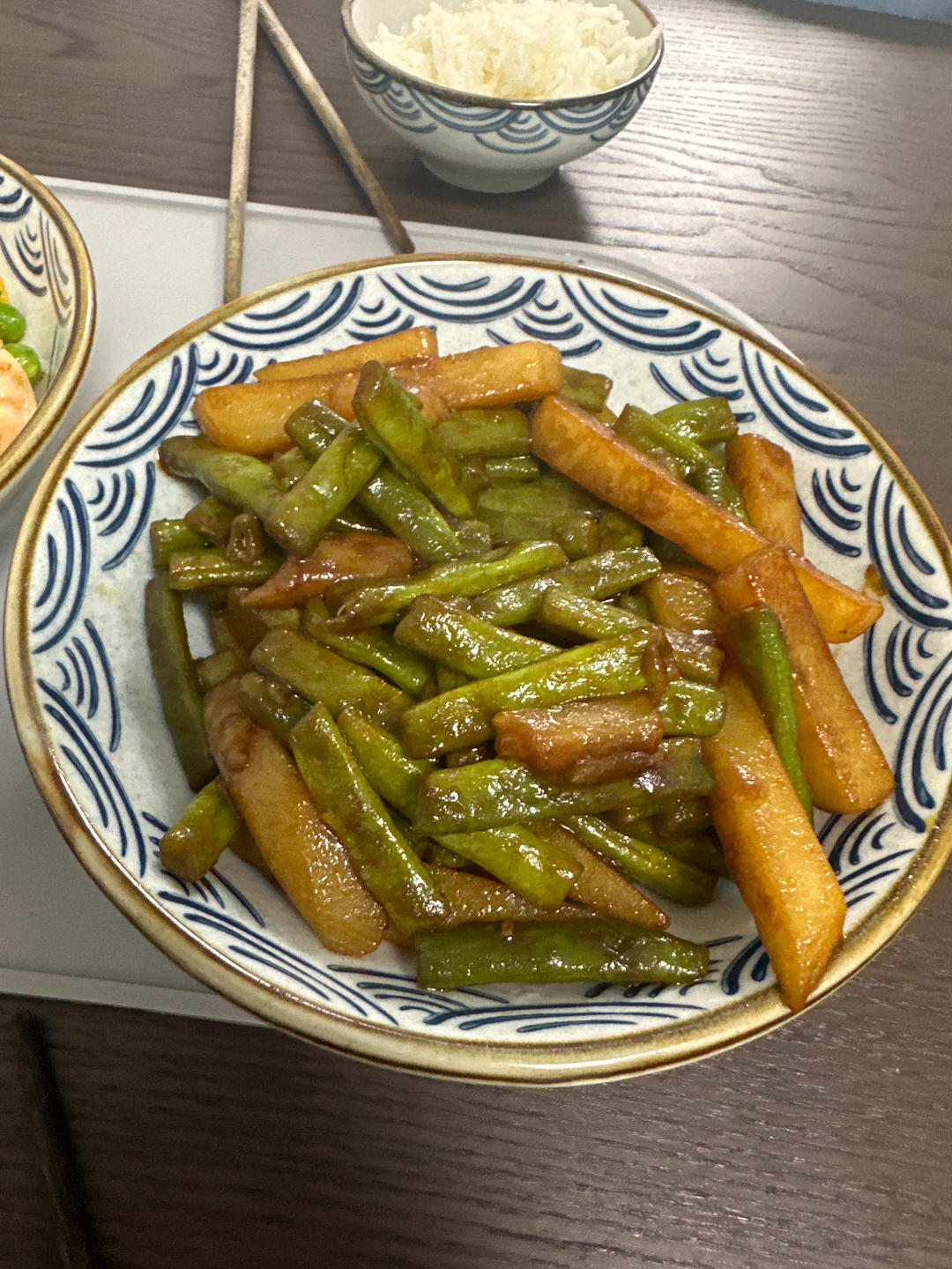 刀豆烧土豆（家常版）
