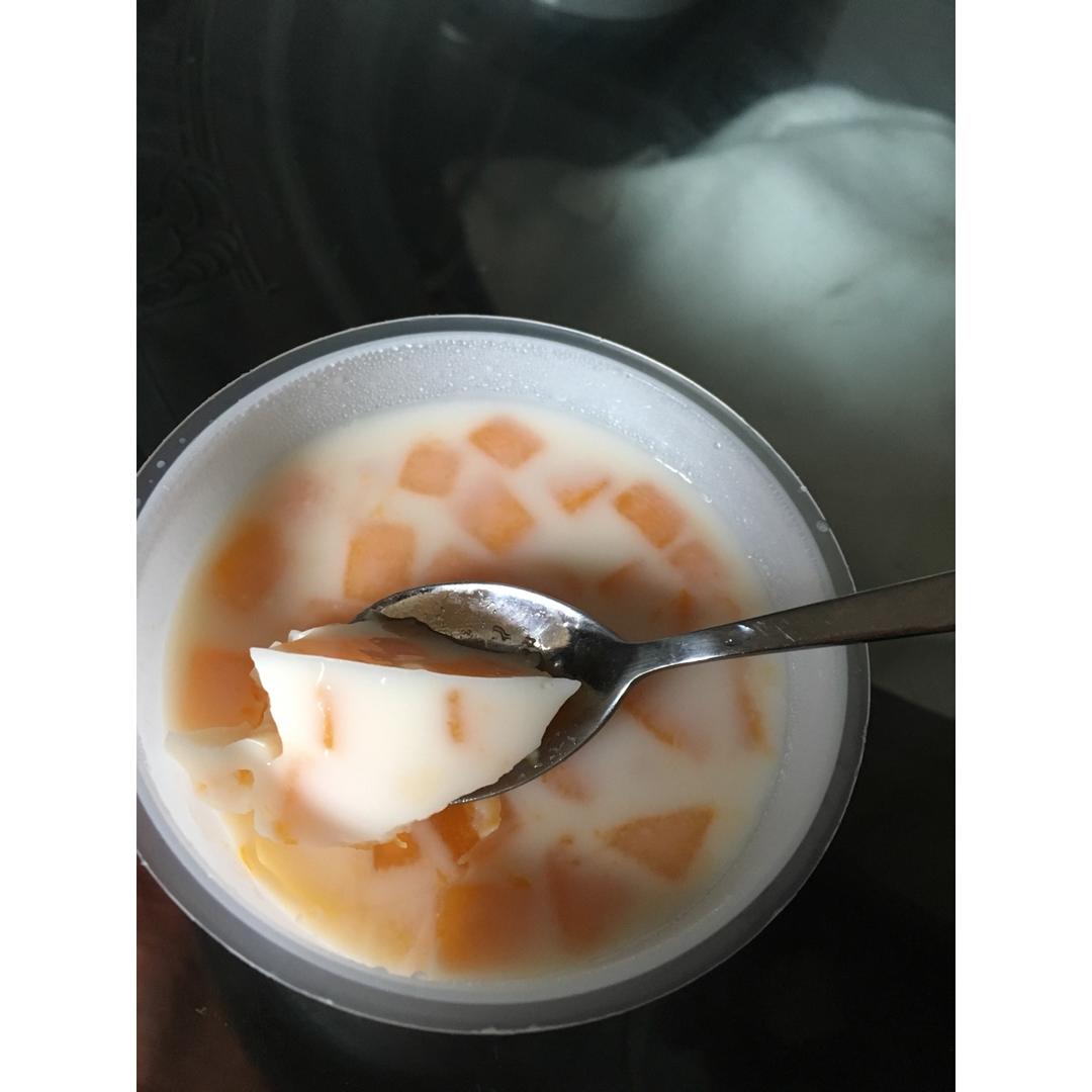 芒果牛奶果冻
