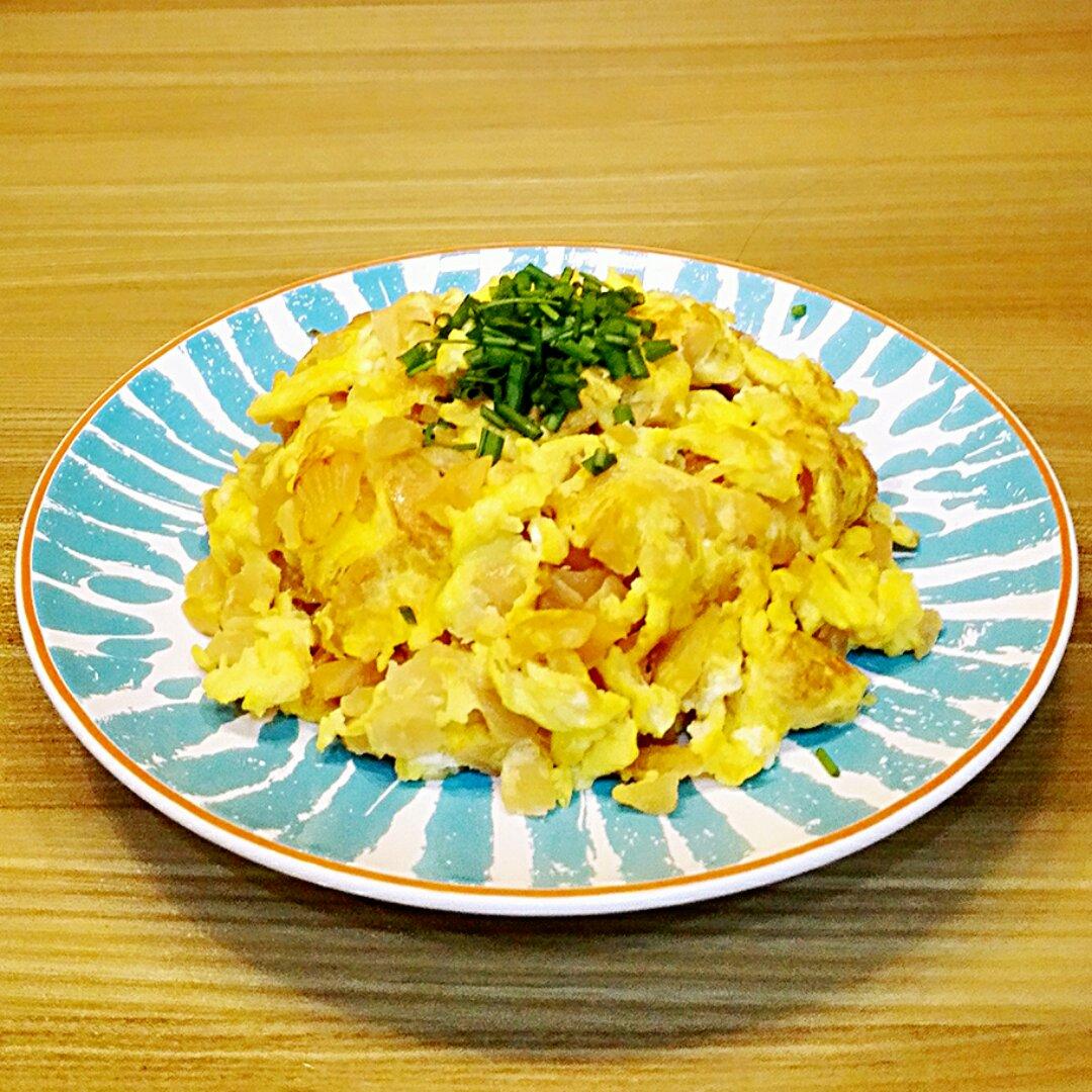 yuncafe做的萝卜干炒蛋