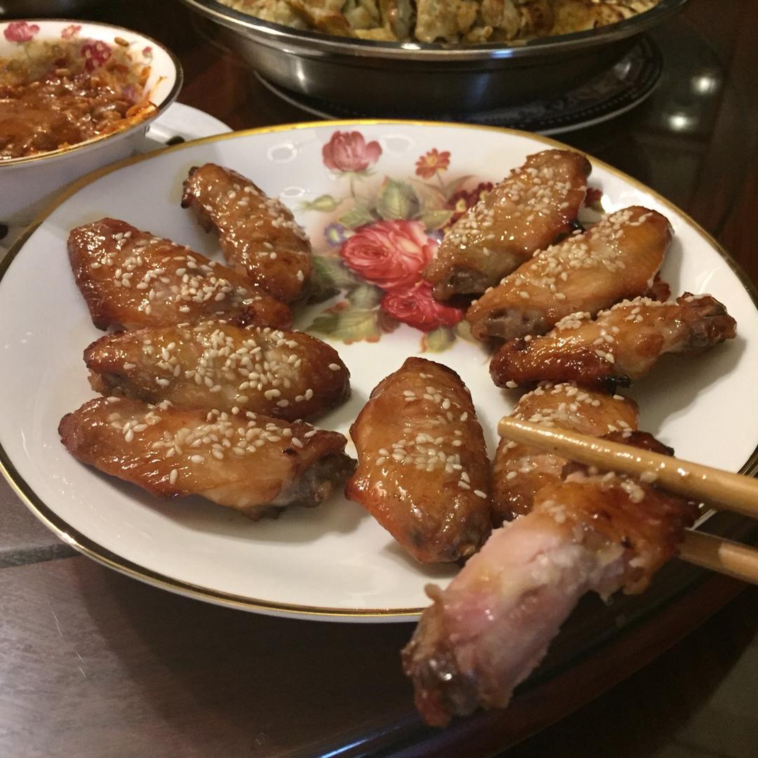 蜜汁鸡翅（烤箱）