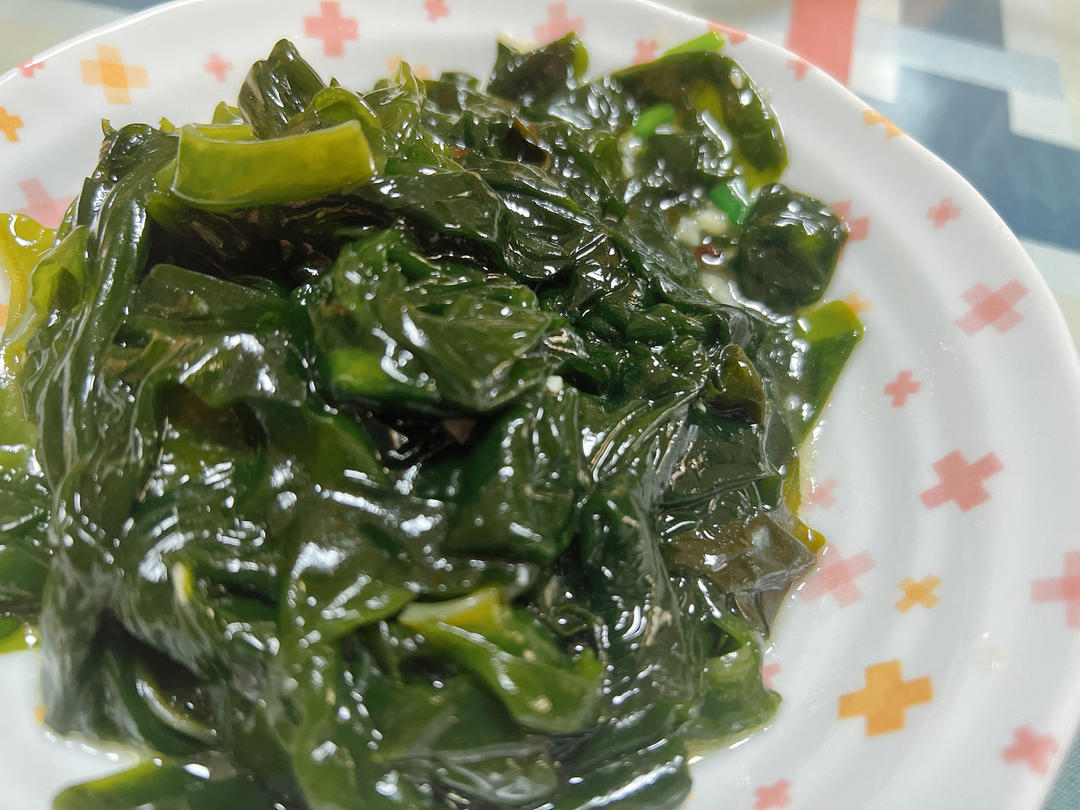 只需5分钟的凉拌裙带菜