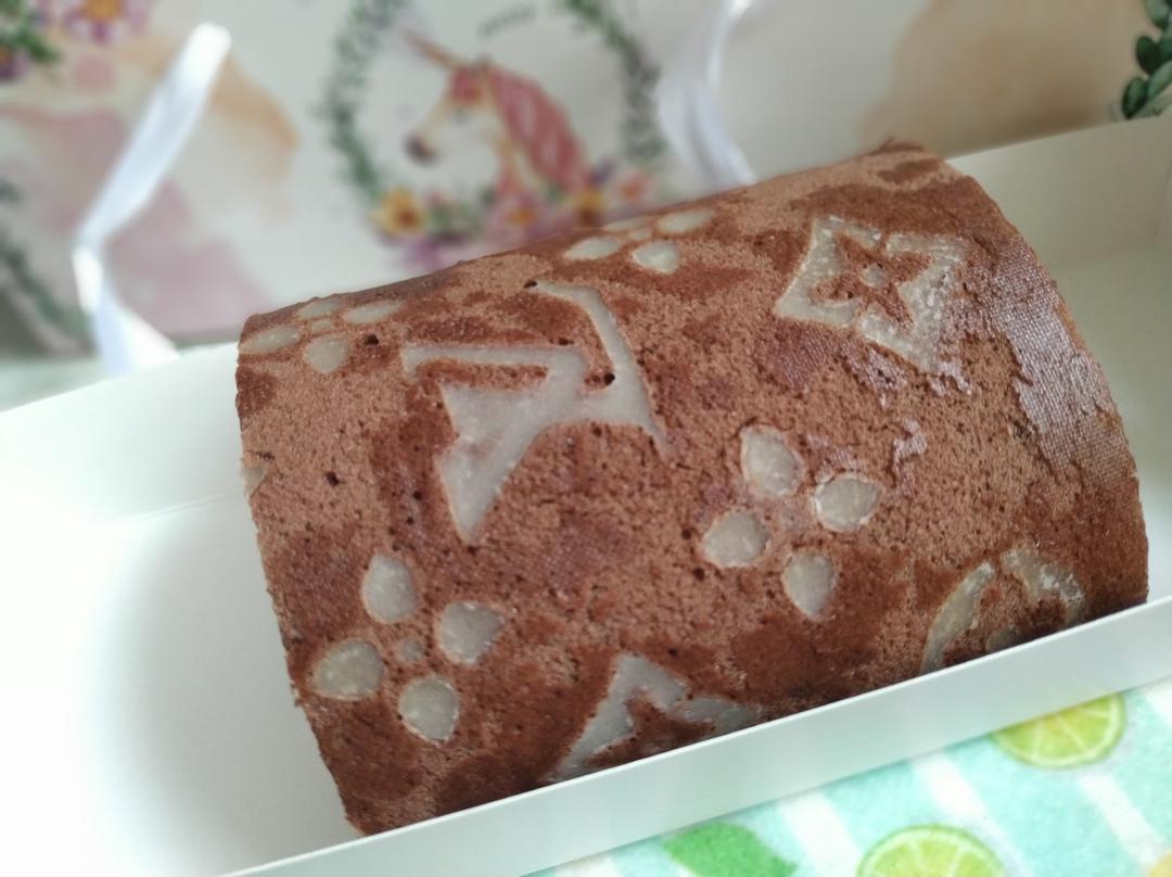 LV老花蛋糕卷