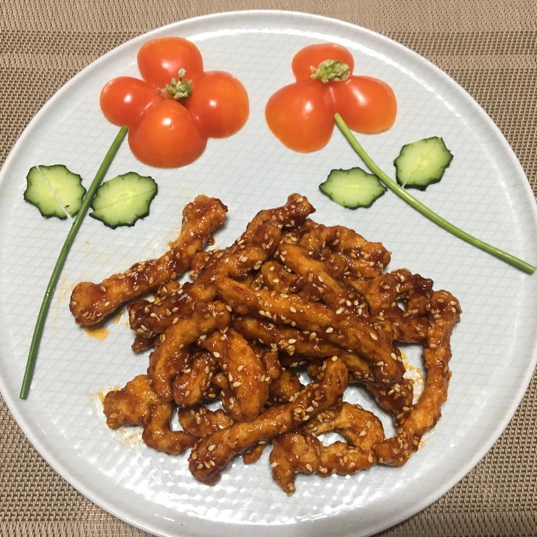 糖醋里脊(鸡胸版)