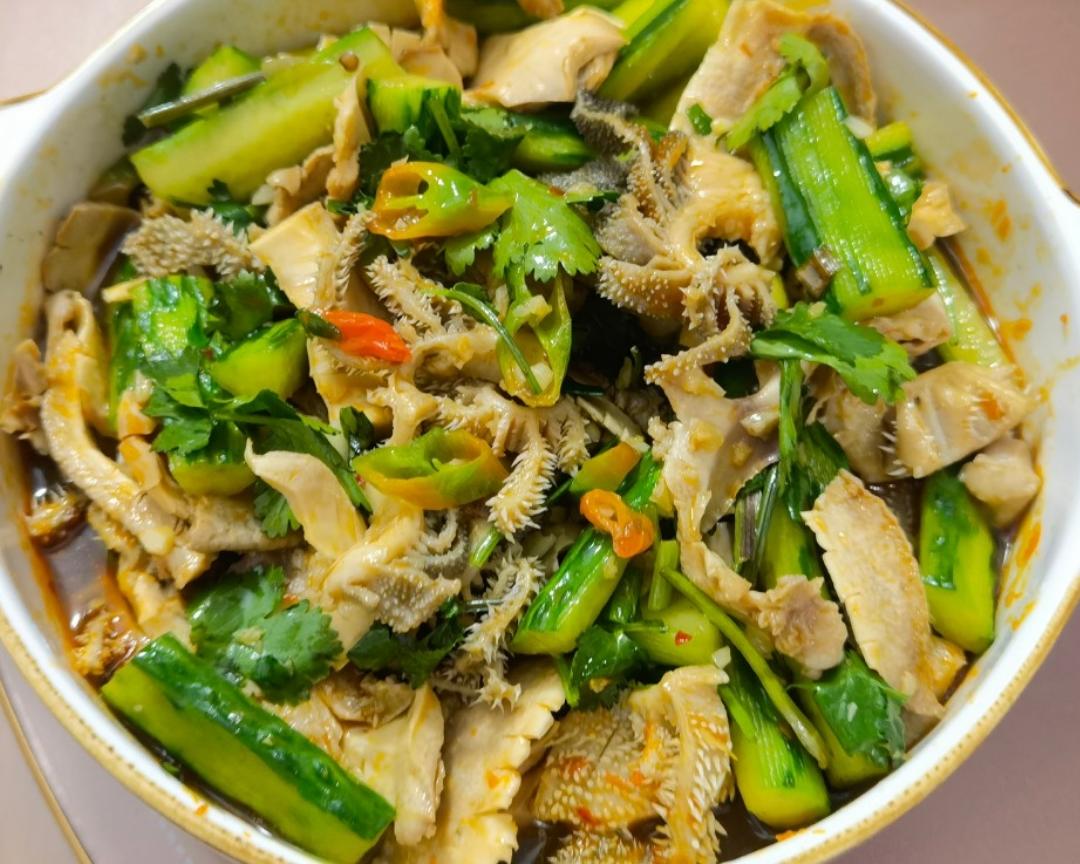 麻辣牛百叶黄喉(凉菜)的做法