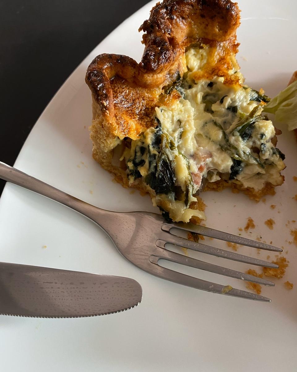 焗烤马铃薯培根咸塔