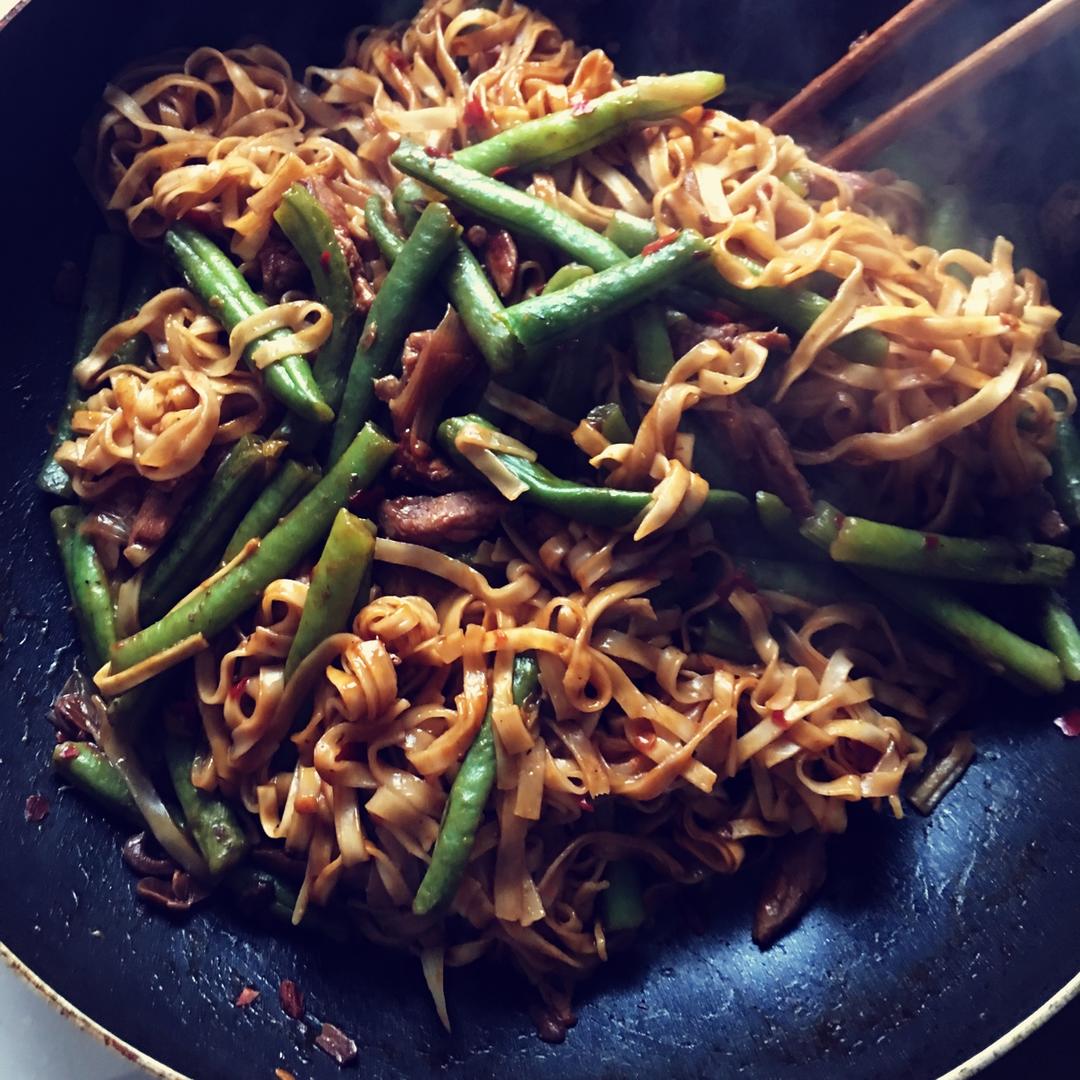 豆角焖面