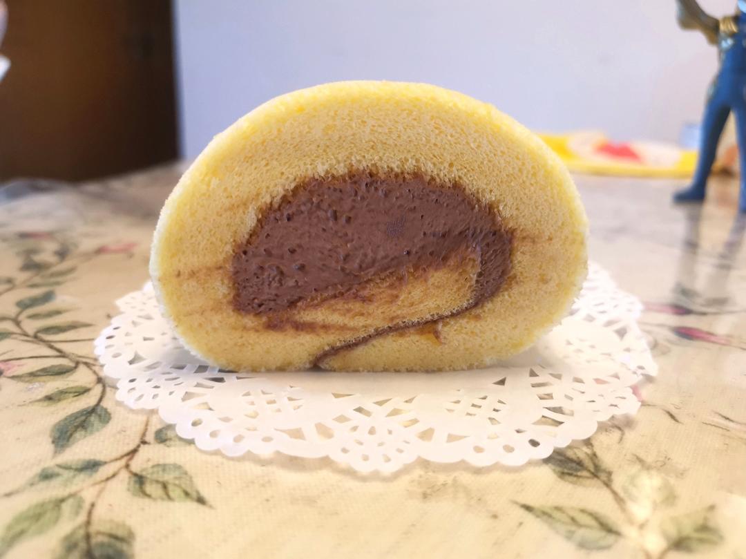 原味蛋糕卷㊙️不掉皮不开裂配方分享