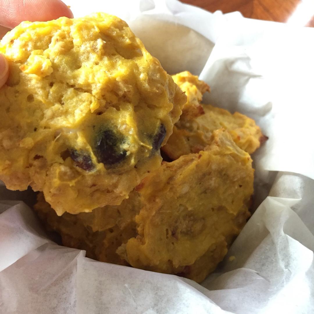 无油香甜燕麦红薯软饼干