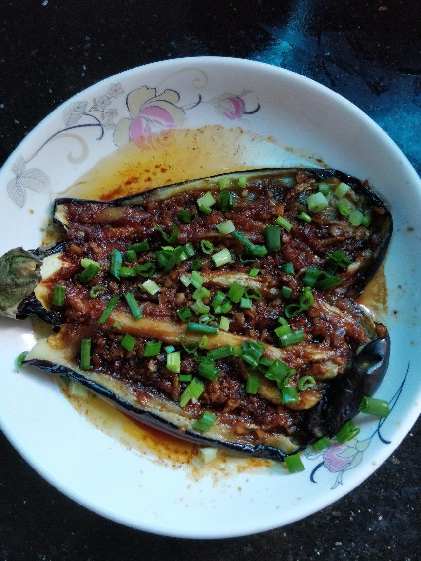 微波炉烤茄子