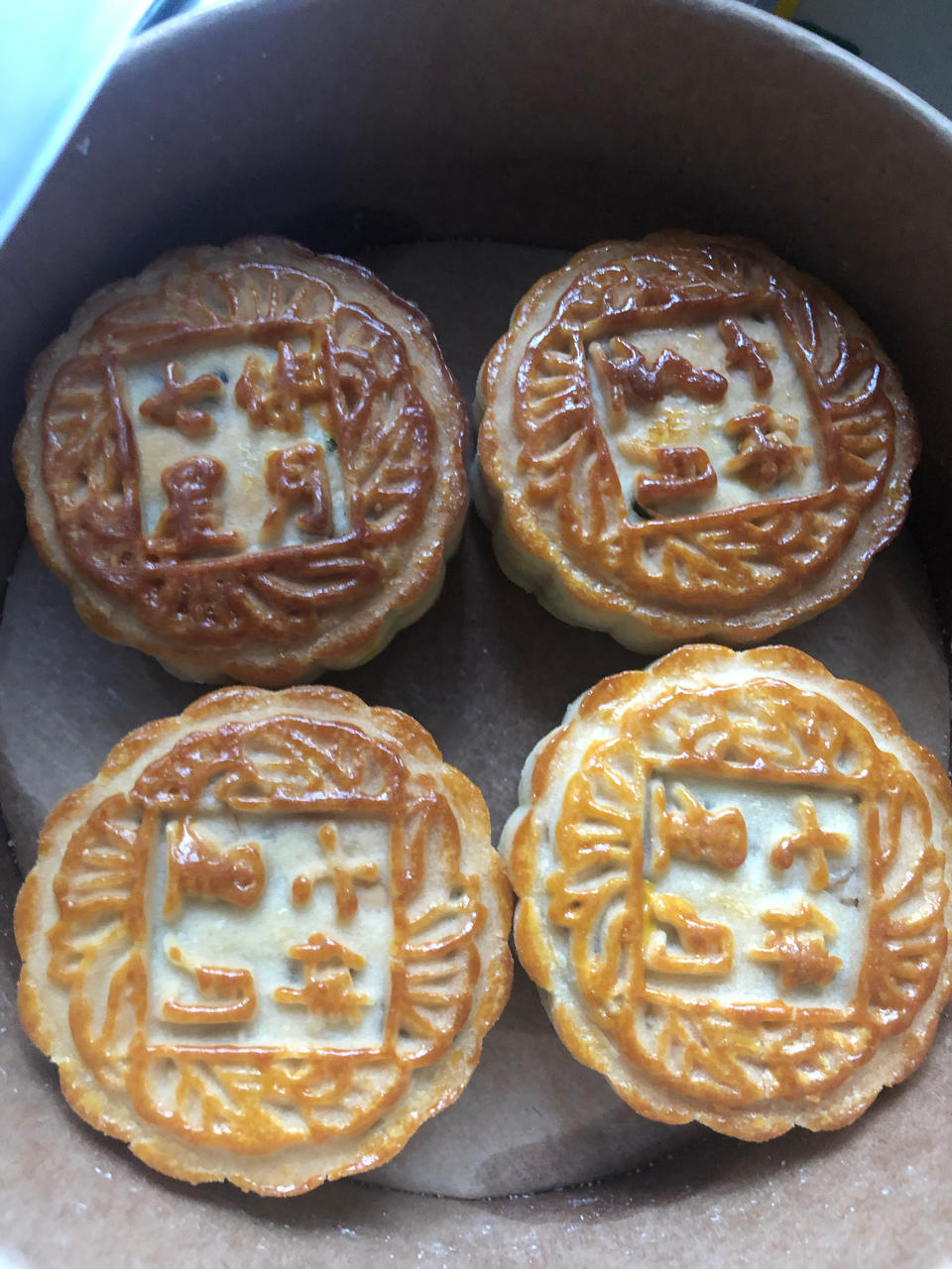 五仁月饼（低糖），只需一天快速回油，简单低配
