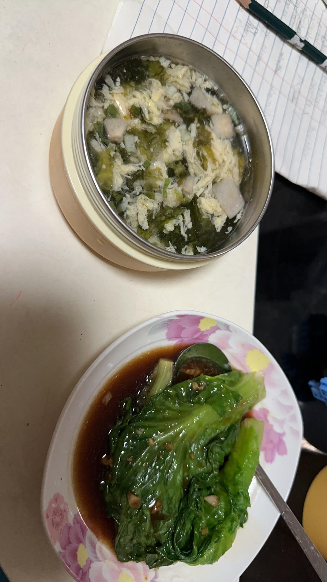 白灼生菜