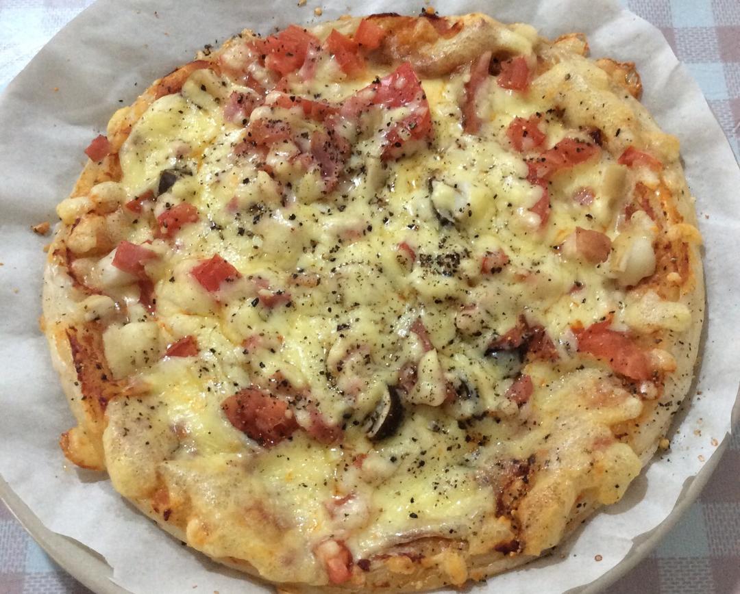 手抓饼披萨的做法