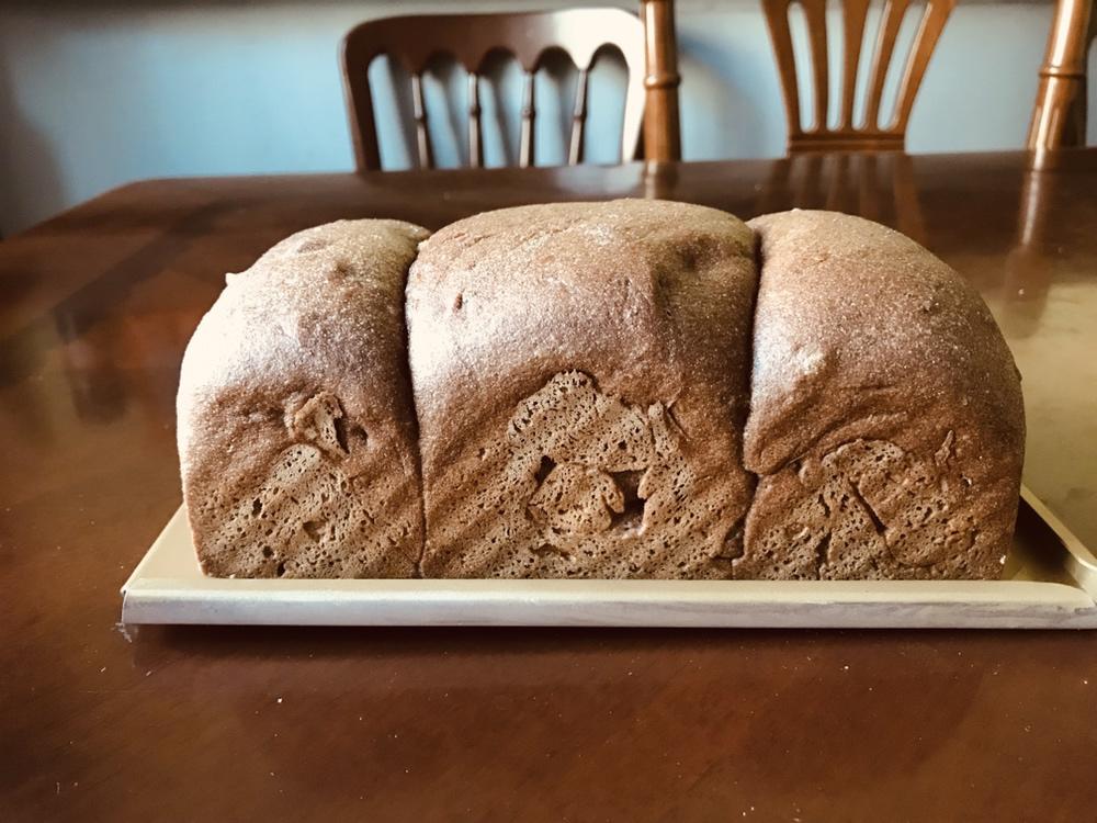 黑麦面包（谷脘粉）的做法