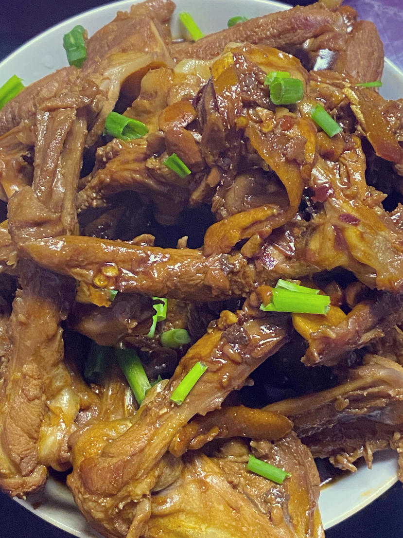红烧鸭锁骨