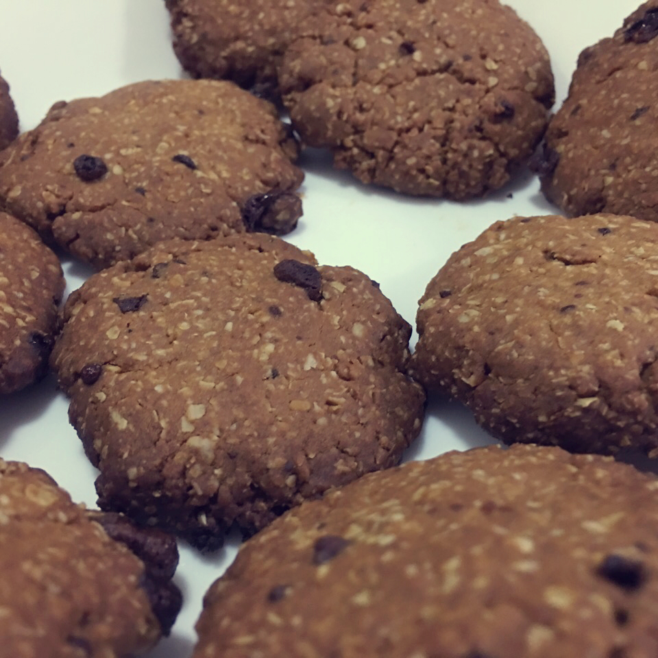 蜂蜜红糖燕麦饼干