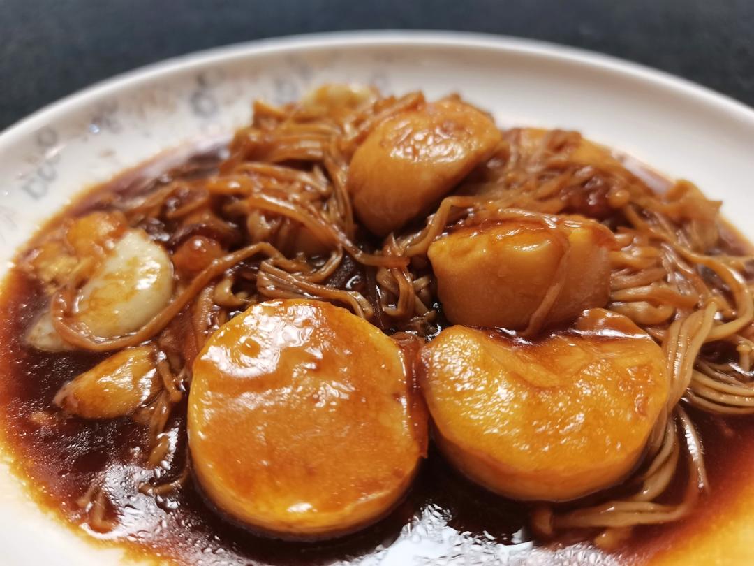 爆好吃的金针菇日本豆腐🔥超简单的家常菜谱～