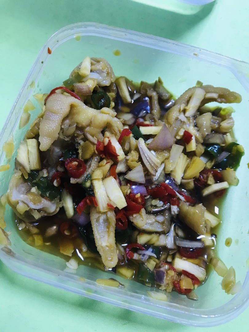 酱汁鸡爪（好吃到哭）