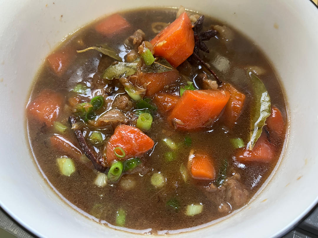 红烧羊肉炖胡萝卜
